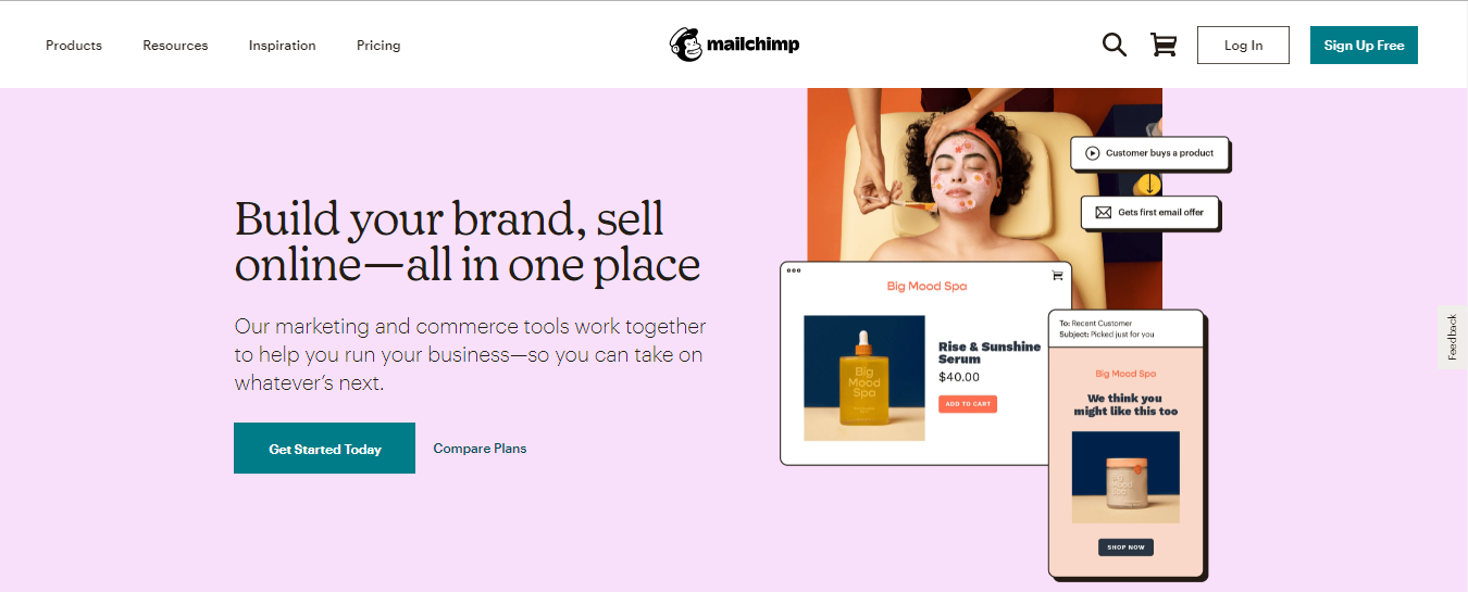 MailChimp- Sales Email Tools