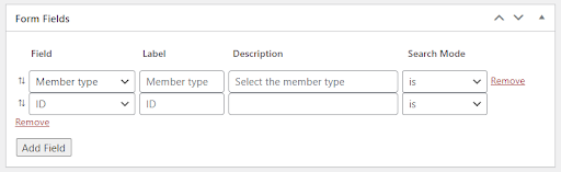 Member Search Using BP Profile Search