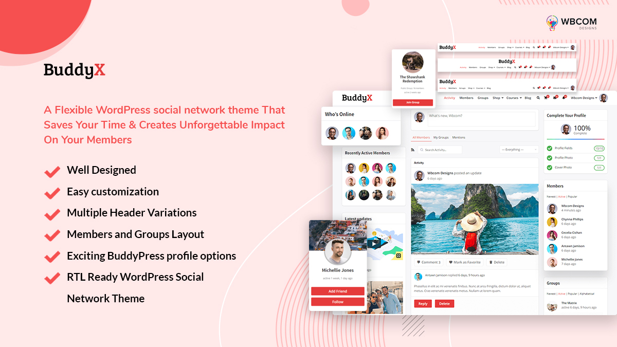 BuddyX- Editing WordPress Themes