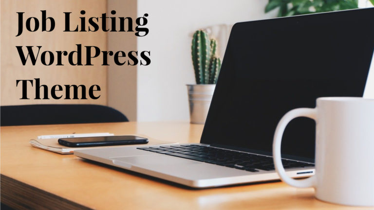 Job Listing WordPress Theme