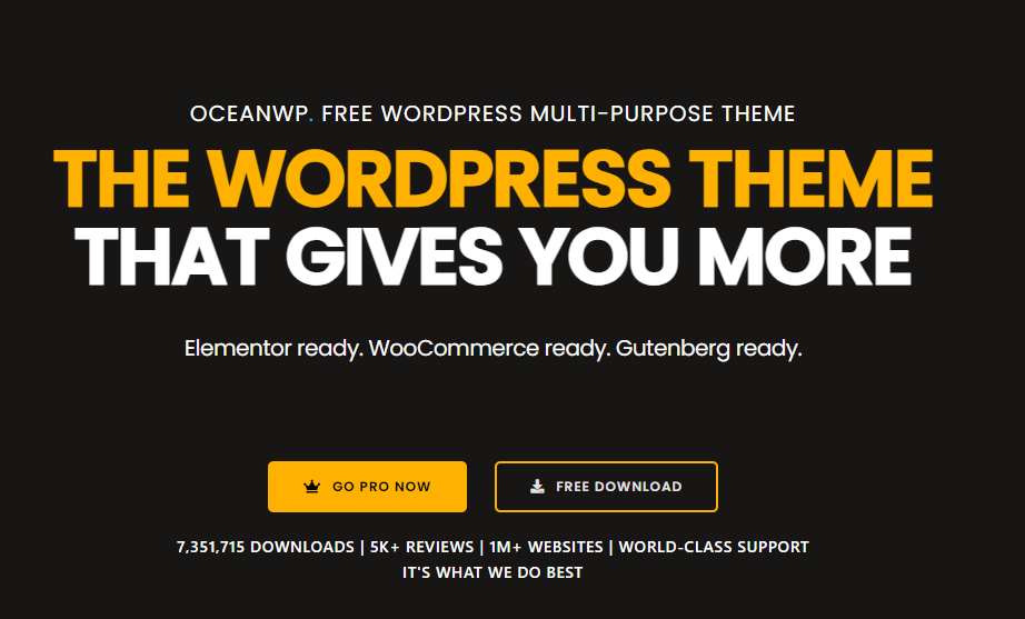 OceanWP Theme- Themes for Real Estate Agents