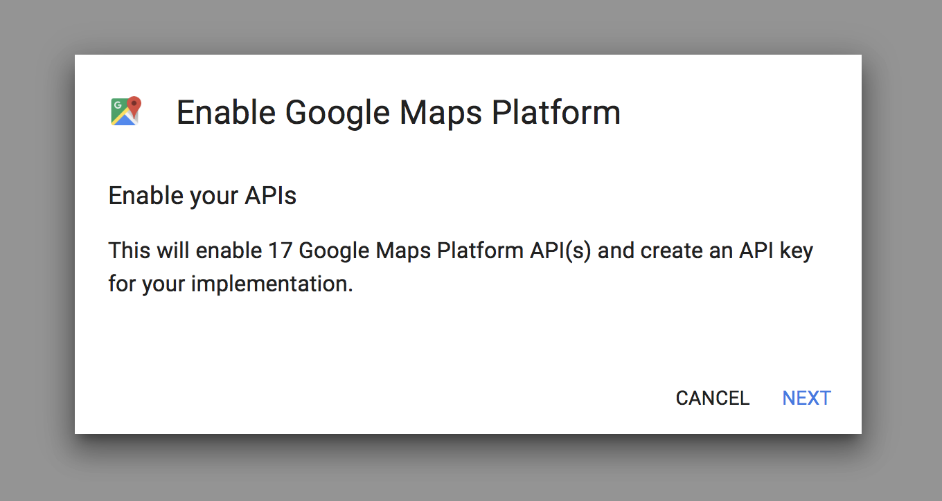 API key
