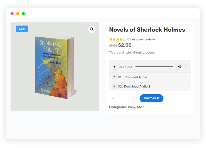 Woo Audio Preview Pro - WordPress marketplace addon plugins