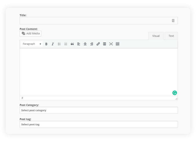 BuddyPress Member Blog