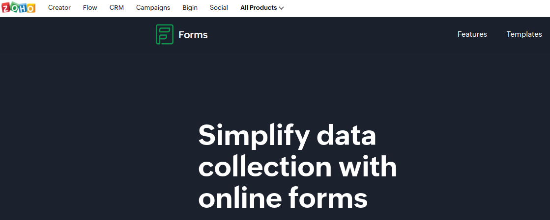 Zoho Forms