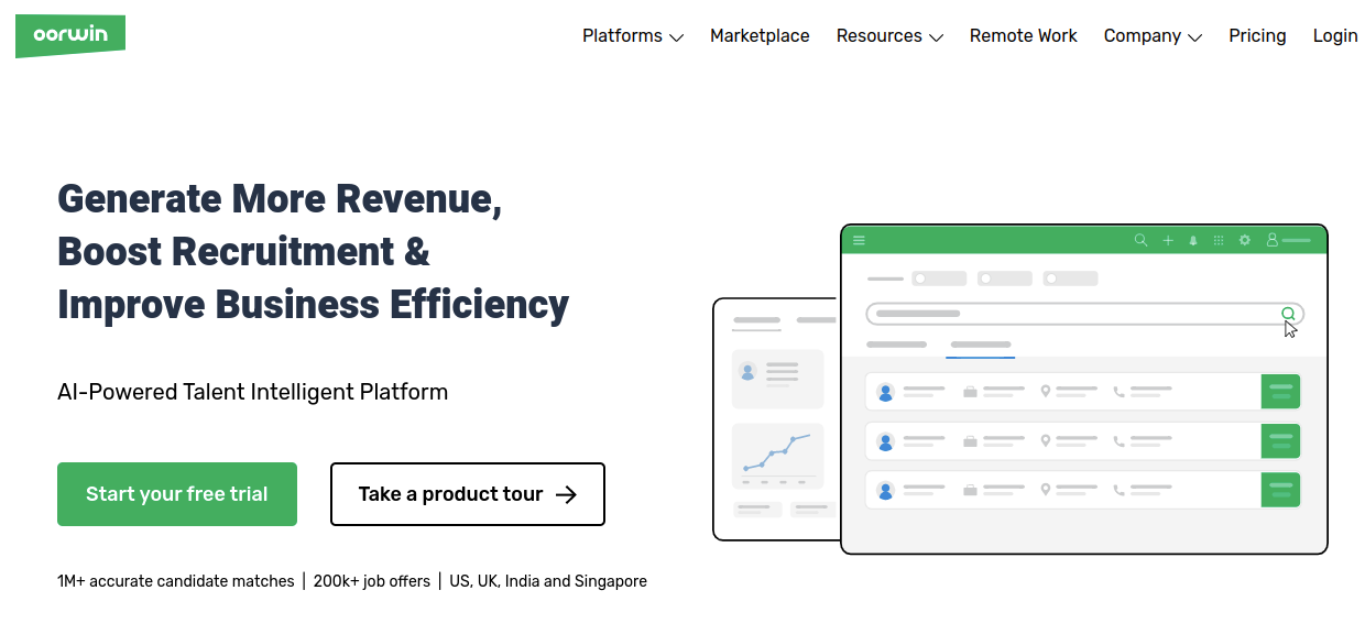 Oorwin: Job Board Platforms