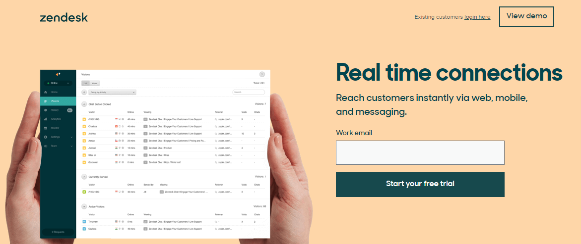 Zendesk Chat- AI Marketing Tools