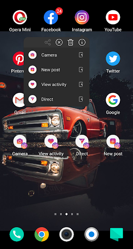 Instagram Shortcut for Home Screen