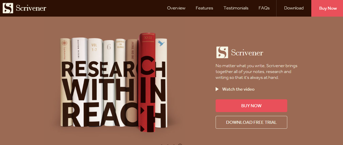 Scrivener- Writing Software
