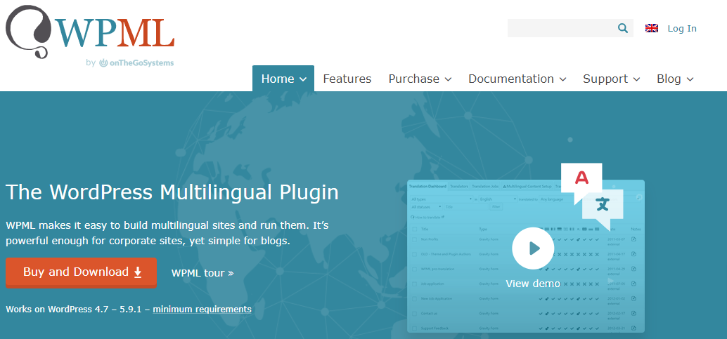 WPML- Language Switcher