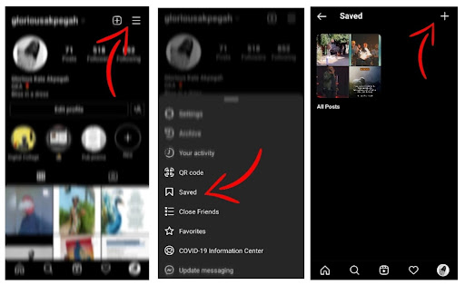 Organize Saved Posts in Collections