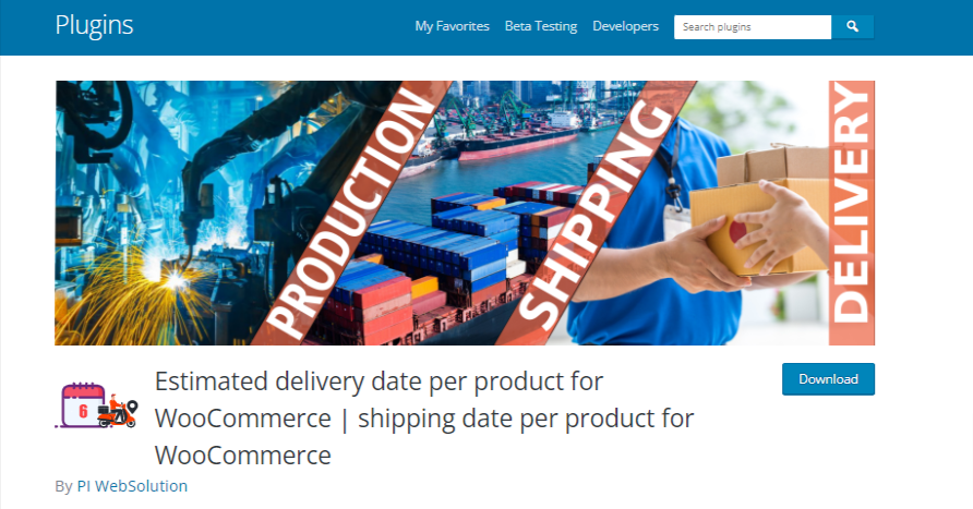 WooCommerce Delivery Date Plugin
