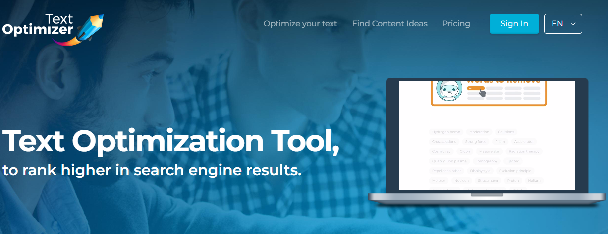 Text optimizer