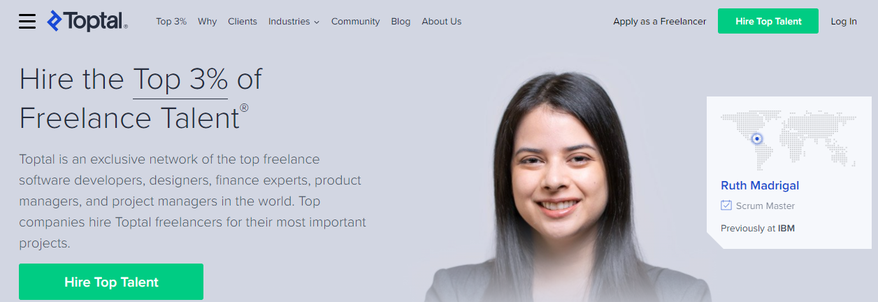 Toptal- PSD To WordPress Service
