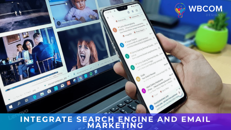 Integrate search engine And email marketing