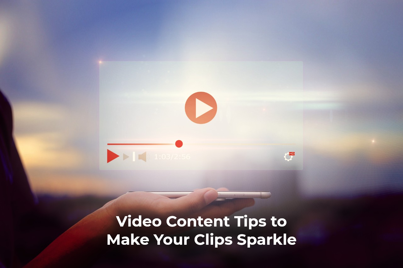 Content creator editing video