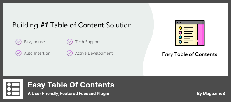 Top Table Of Contents WordPress Plugins