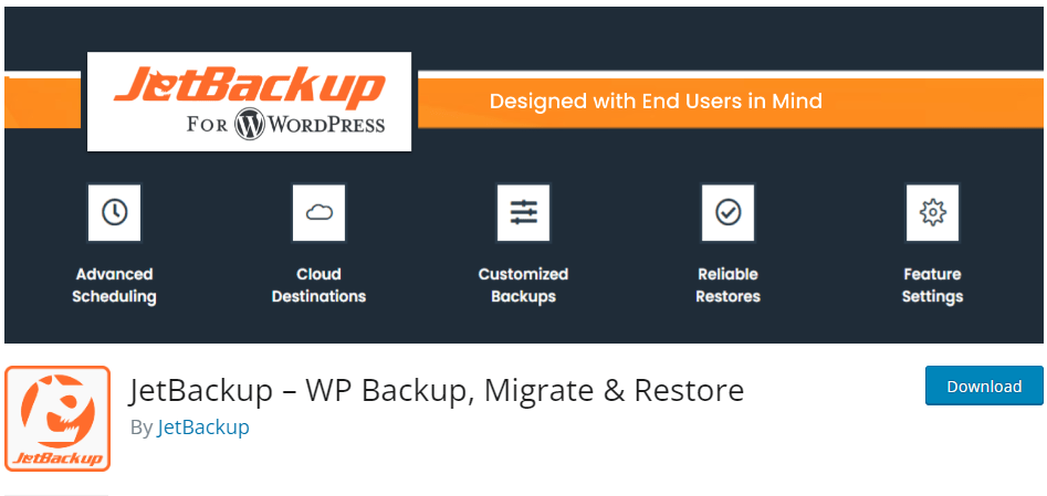 JetBackup plugin