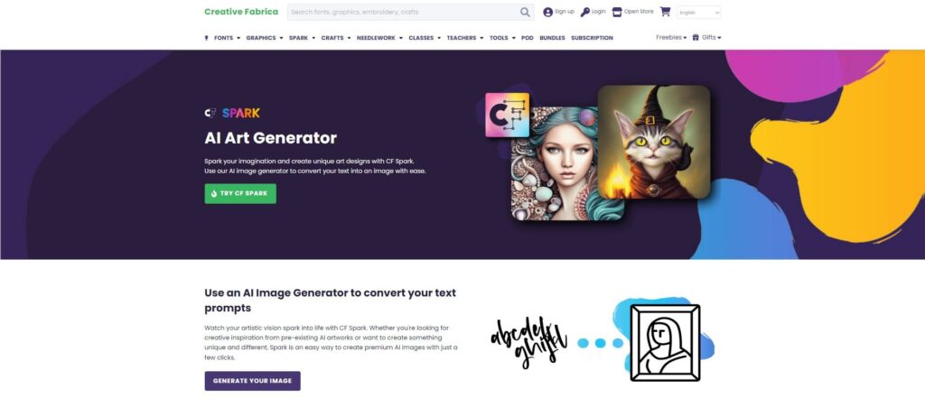  CF Spark Art- AI Image Generator