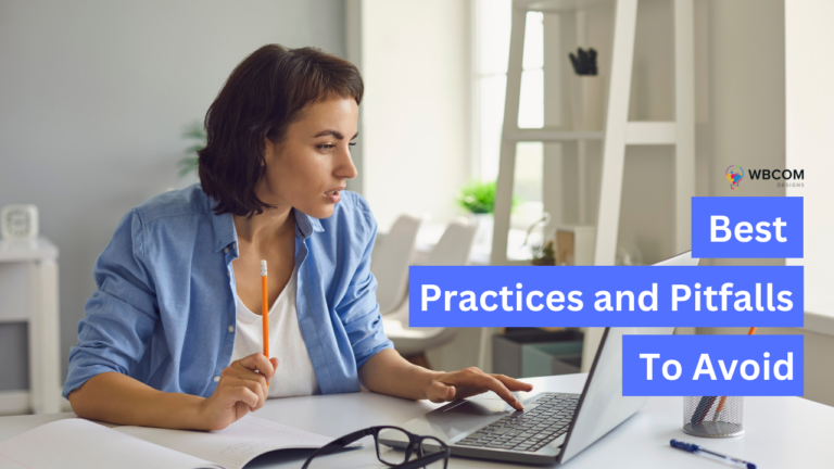 Creating a Successful Online Course: Best Practices and Pitfalls to Avoid