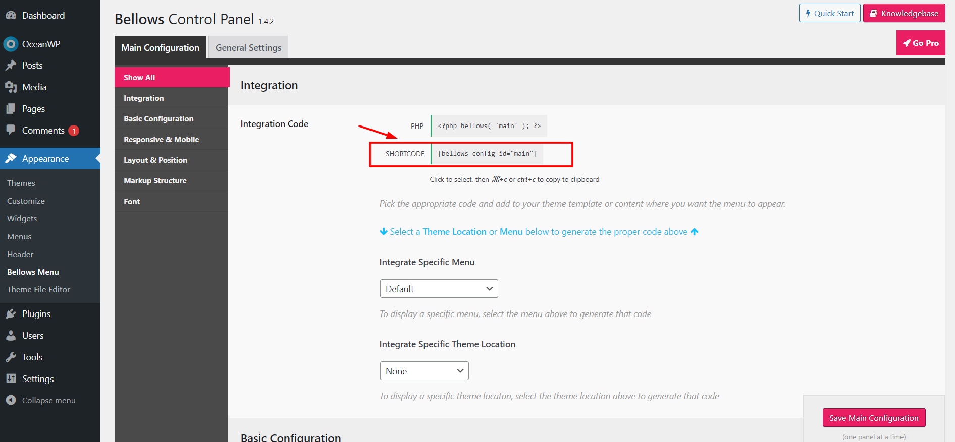 Create Collapsible Sidebar Menu