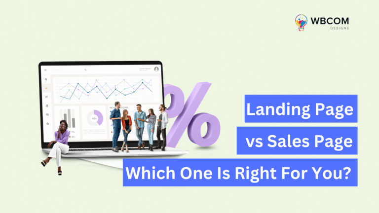 Landing Page vs Sales Page