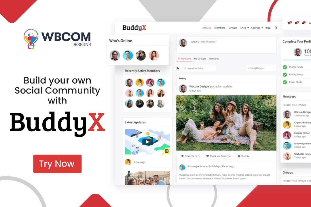 BuddyX Theme