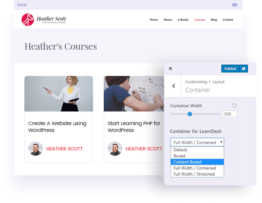 Astra LMS theme