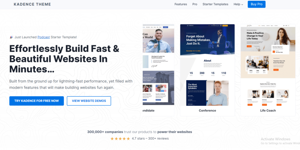 Kadence LMS theme