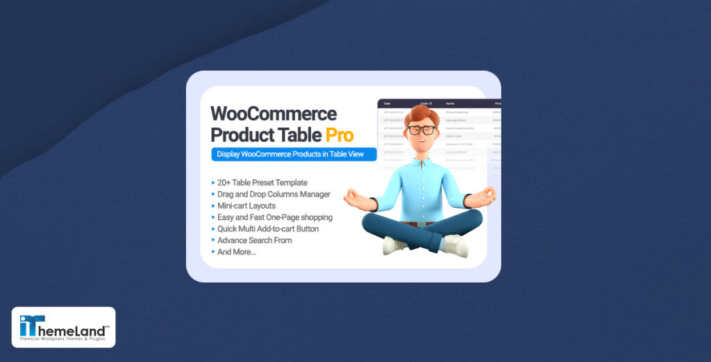 WooCommerce Product Table