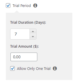 trail period