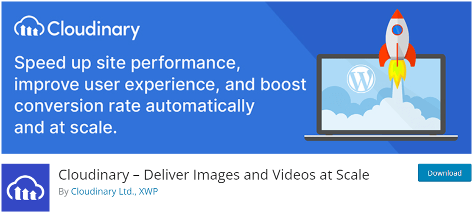 Cloudinary plugin