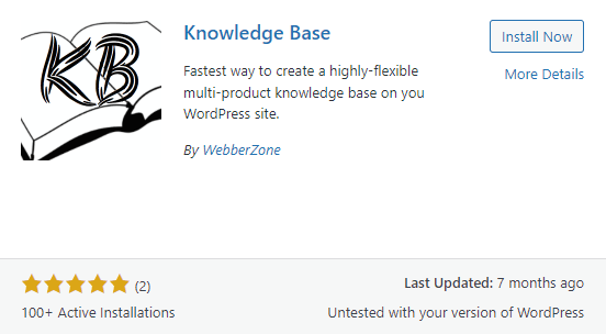 Knowledge Base Plugin