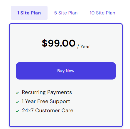 Points and reward pricing 