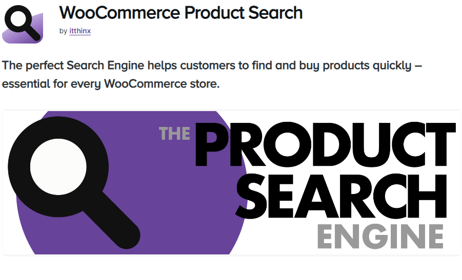 WooCommerce Product Search