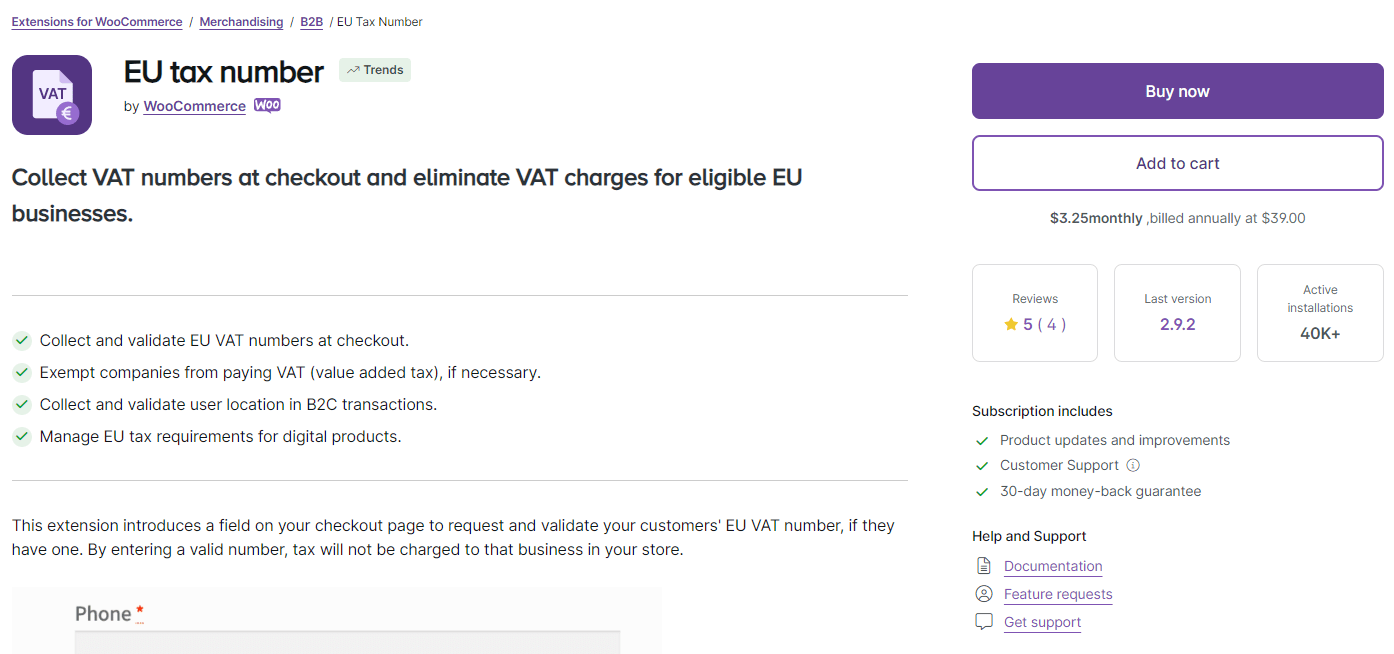 EU Tax Number
