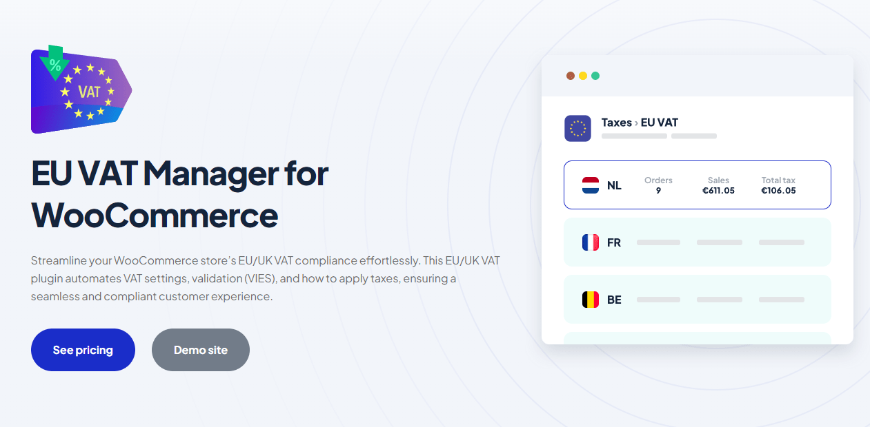 EU VAT Manager for WooCommerce