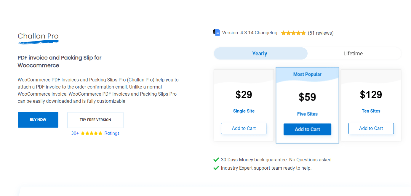 PDF invoice and Packing Slip for Woocommerce