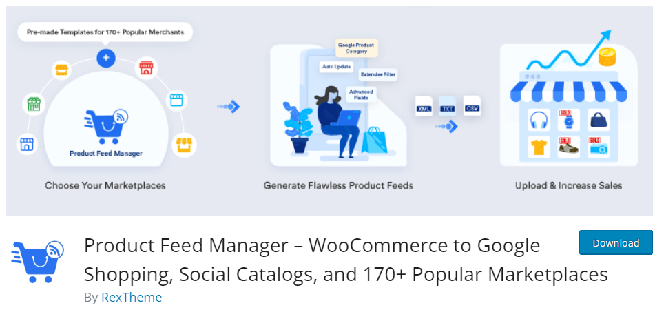 Product Feed Manager by RexTheme