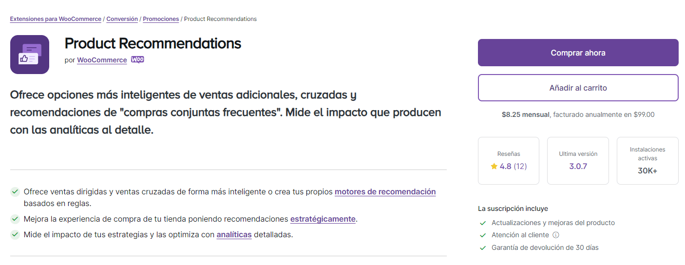 Product Recommendations