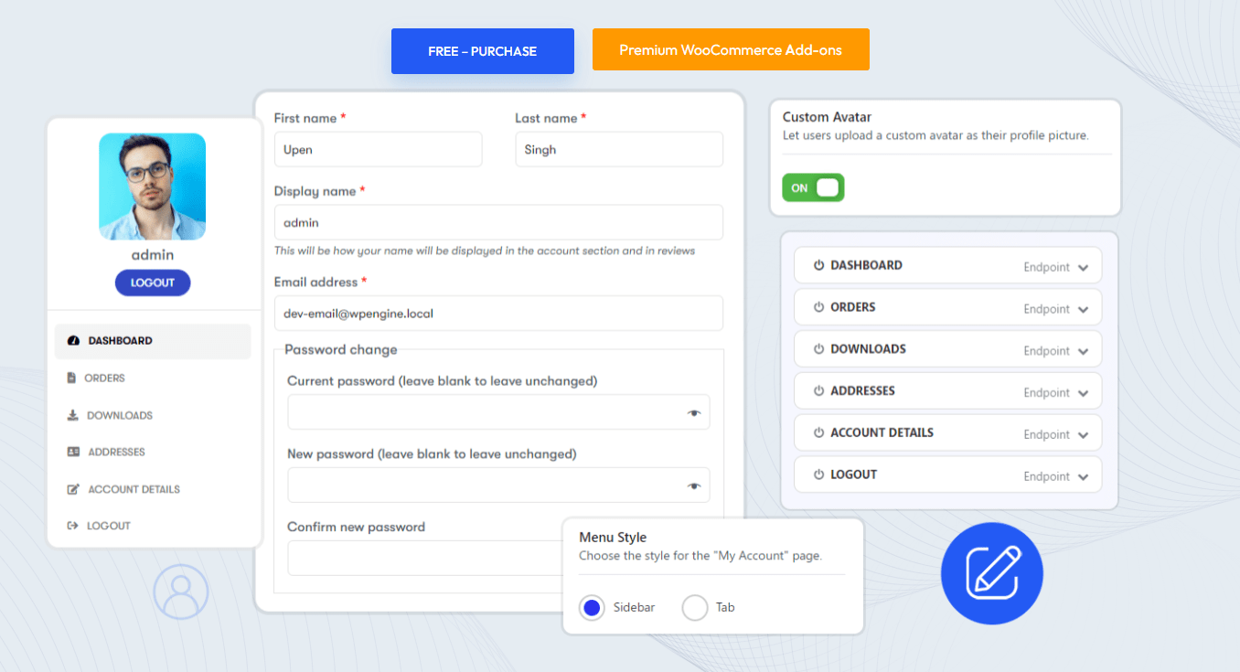 WBcom WooCommerce plugin