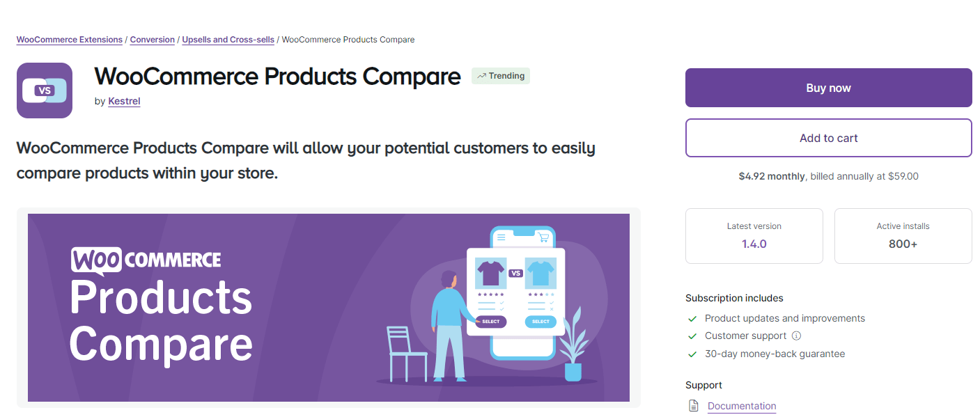 WooCommerce Products Compare