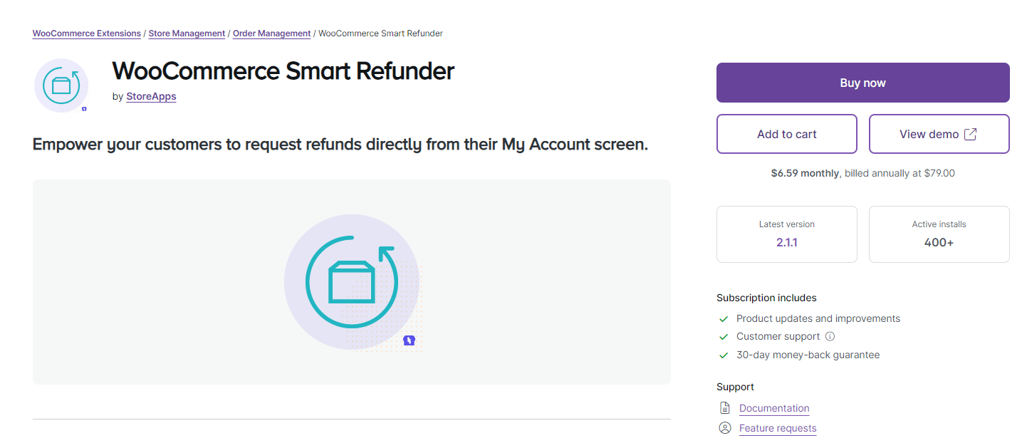 WooCommerce Smart Refunder