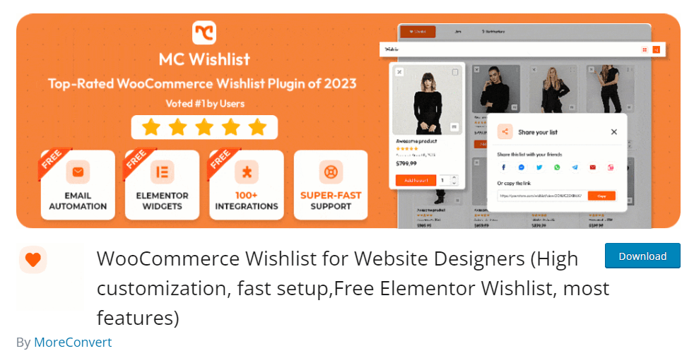 WooCommerce Wishlist Plugin