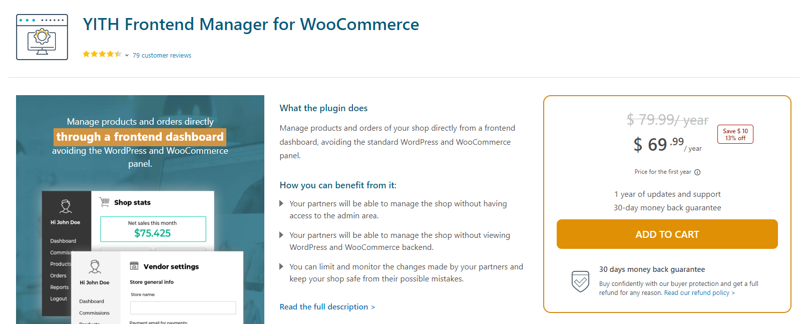 WooCommerce plugin