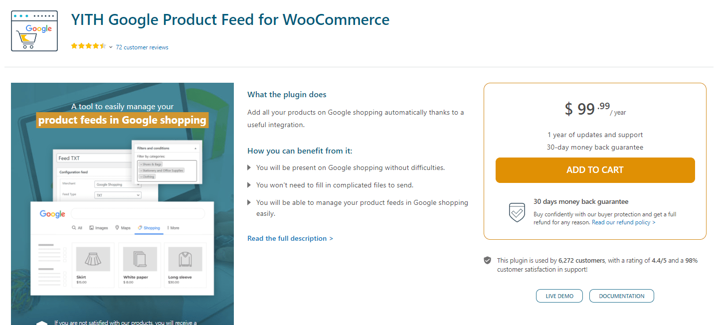 YITH Google Product Feed for WooCommerce