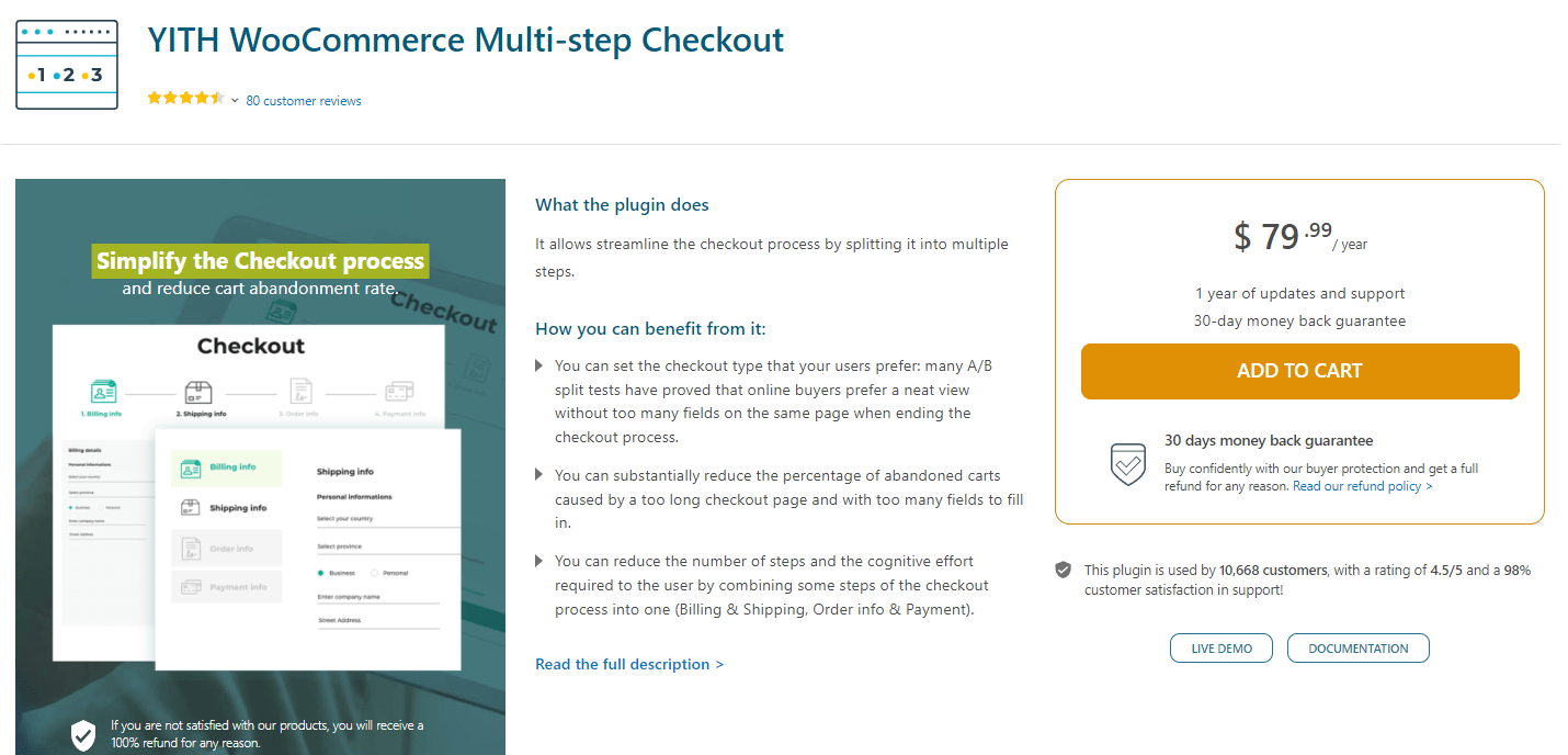 YITH WooCommerce Multi-step Checkout