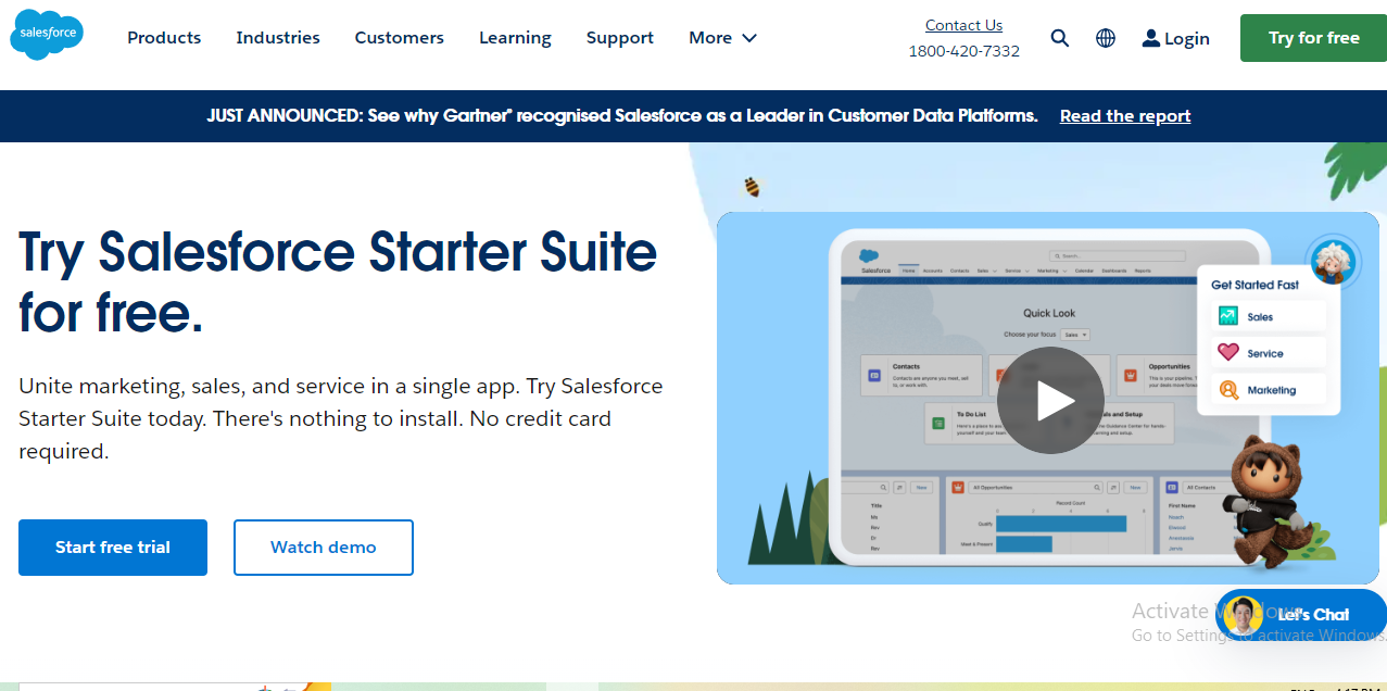 Salesforce vs ServiceNow