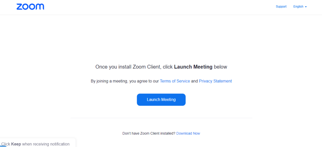 How to make a zoom meeting link