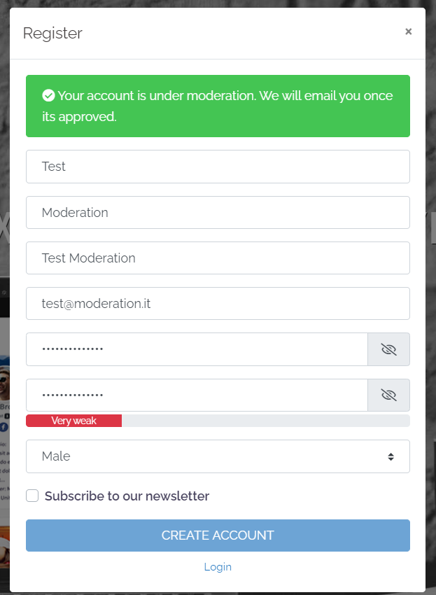 Moderate User Add-ons